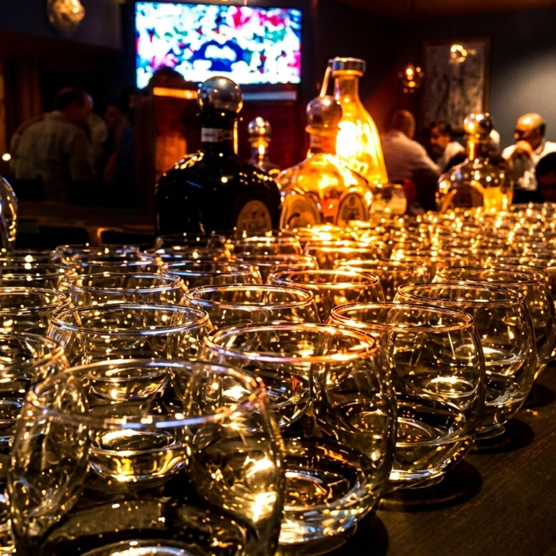 Four courses, five spirits