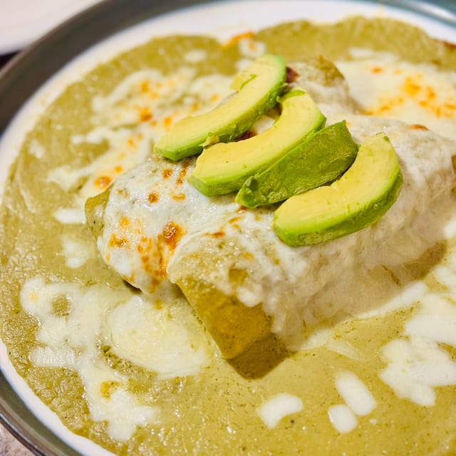 Pipian Enchiladas.